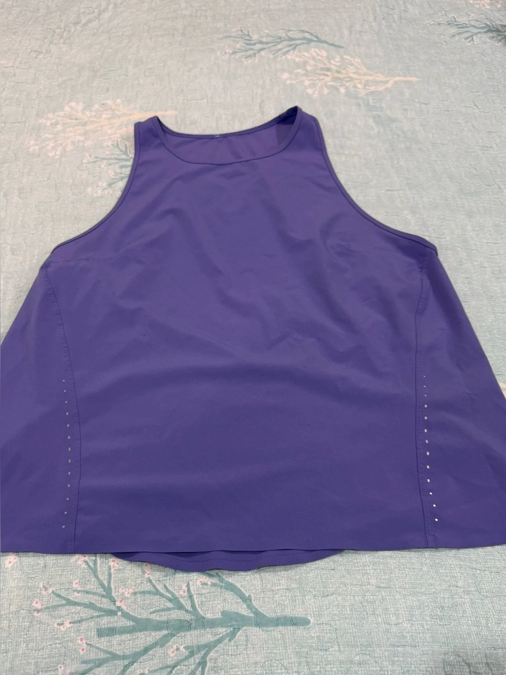 Lululemon Lavender High-Neck Active Tank Top 10